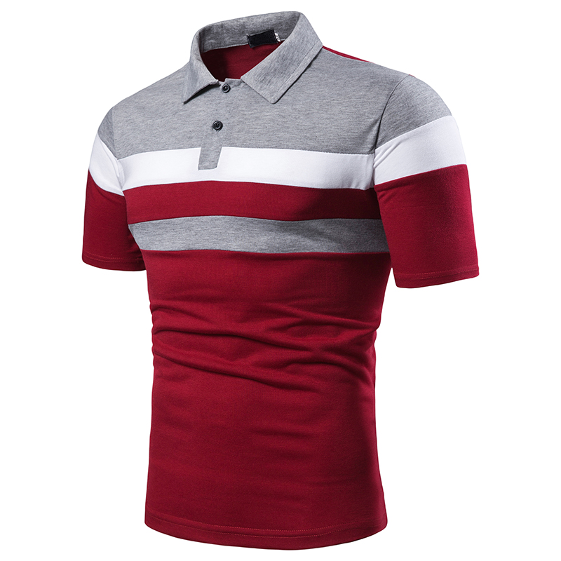 💥Restocked💥Hot Sale 50% Off Men's Golf Shirt Striped Short Sleeve ...